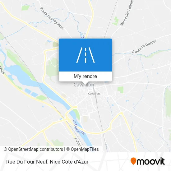 Rue Du Four Neuf plan
