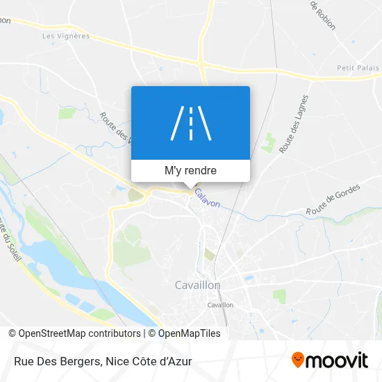 Rue Des Bergers plan