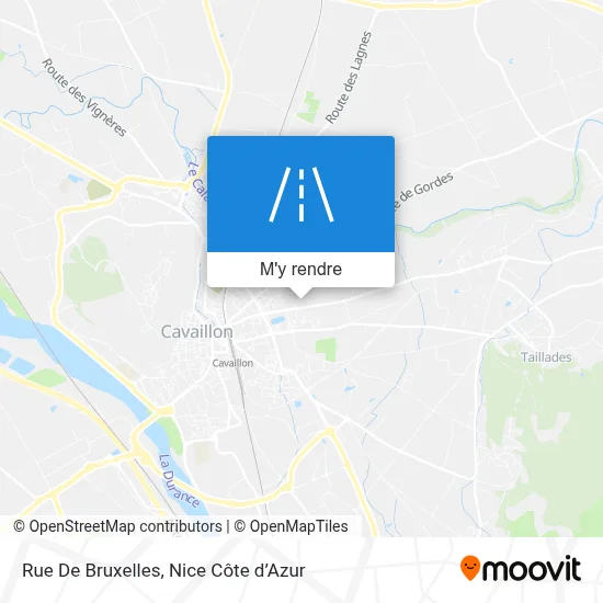 Rue De Bruxelles plan