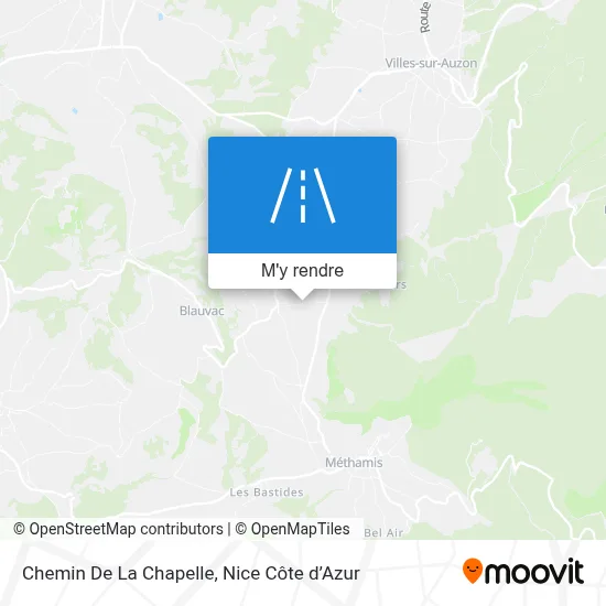 Chemin De La Chapelle plan