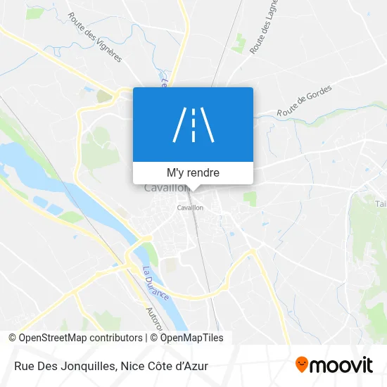 Rue Des Jonquilles plan