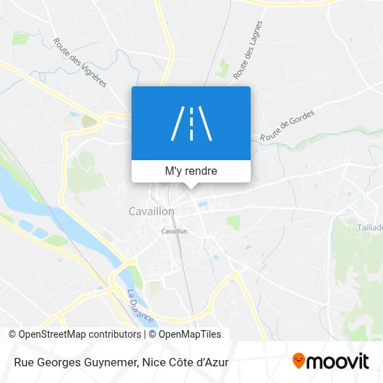 Rue Georges Guynemer plan