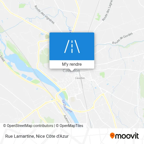 Rue Lamartine plan