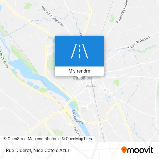 Rue Diderot plan