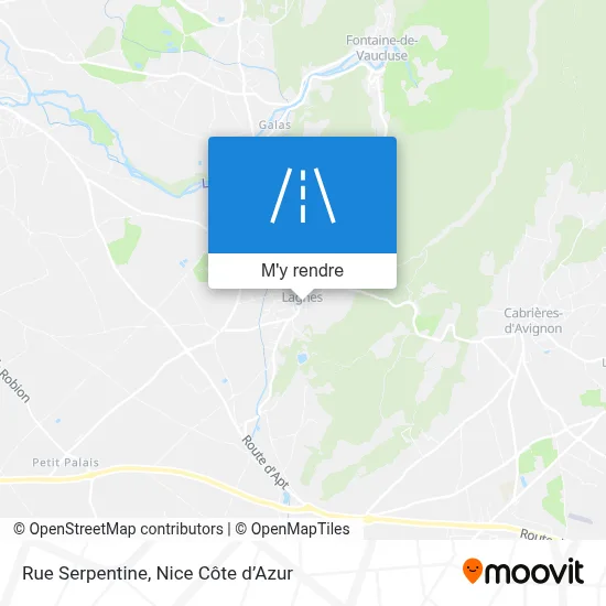 Rue Serpentine plan