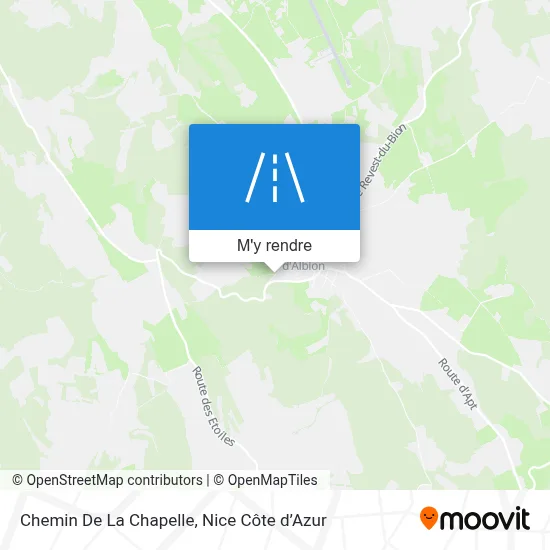 Chemin De La Chapelle plan