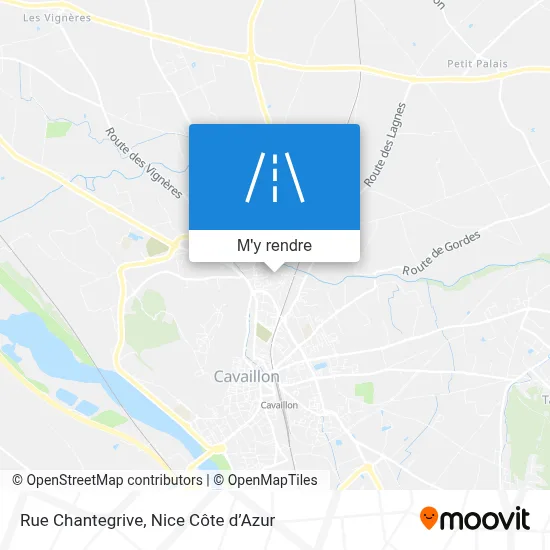 Rue Chantegrive plan