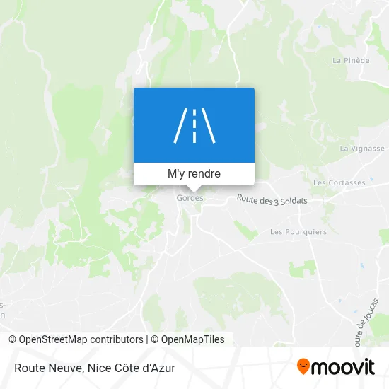 Route Neuve plan