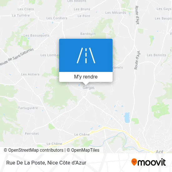 Rue De La Poste plan