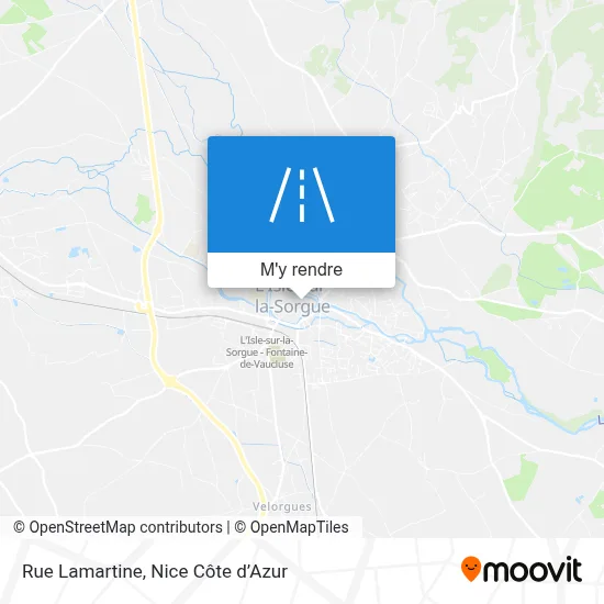 Rue Lamartine plan