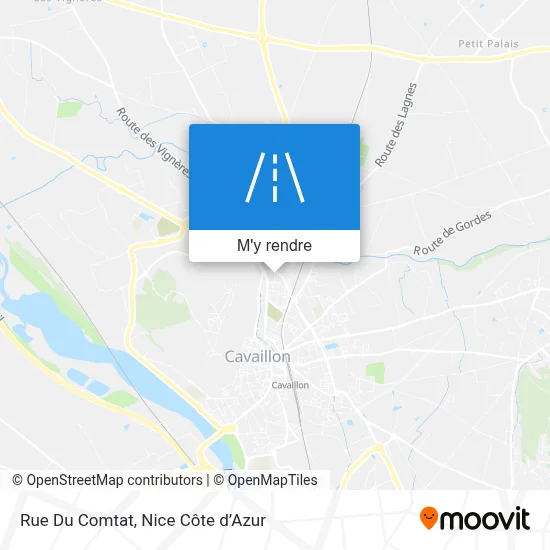 Rue Du Comtat plan