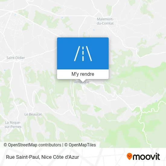 Rue Saint-Paul plan