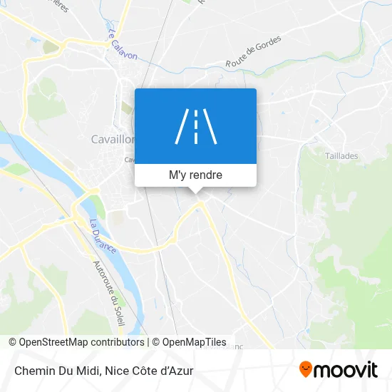 Chemin Du Midi plan