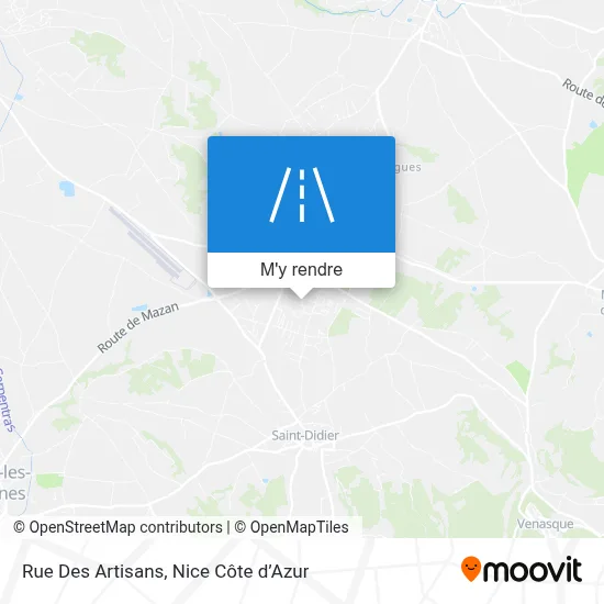 Rue Des Artisans plan