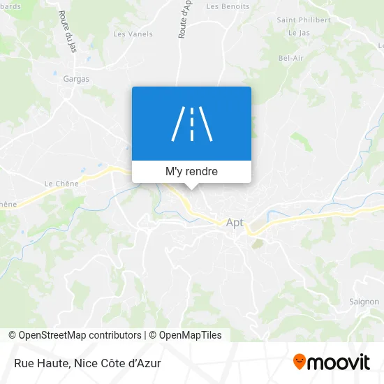 Rue Haute plan