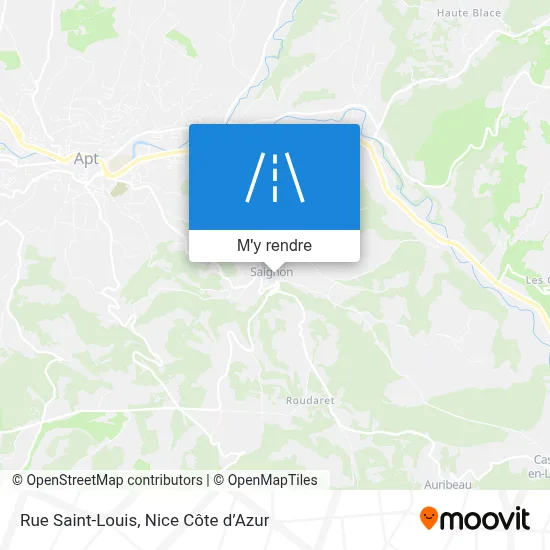 Rue Saint-Louis plan