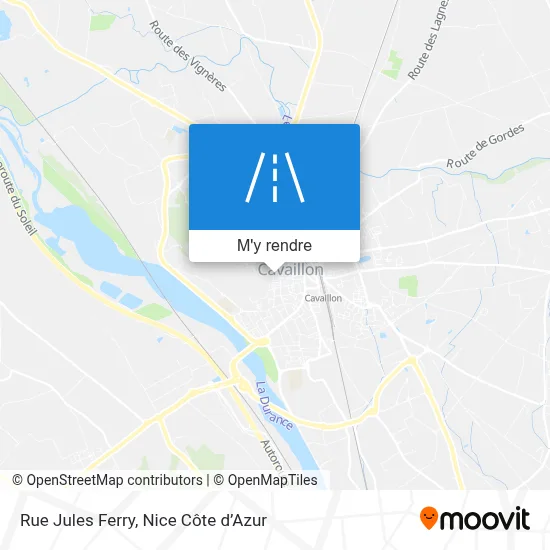 Rue Jules Ferry plan