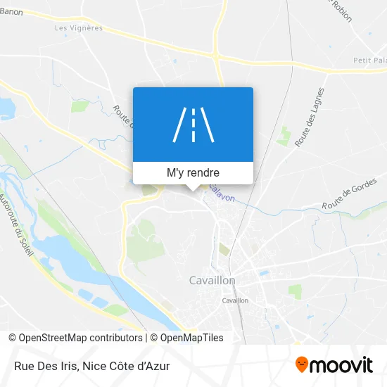 Rue Des Iris plan