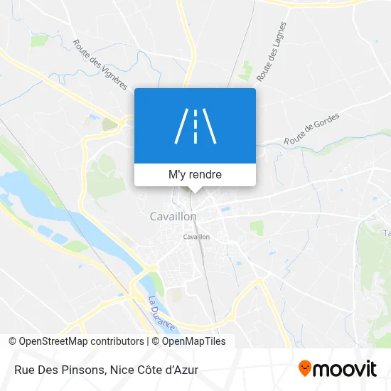 Rue Des Pinsons plan