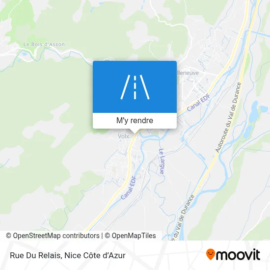 Rue Du Relais plan