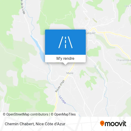 Chemin Chabert plan