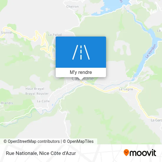 Rue Nationale plan