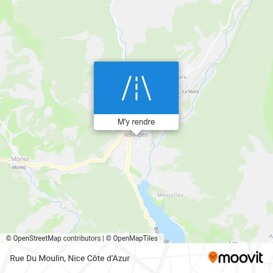 Rue Du Moulin plan