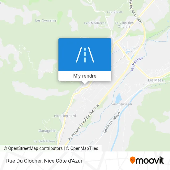 Rue Du Clocher plan