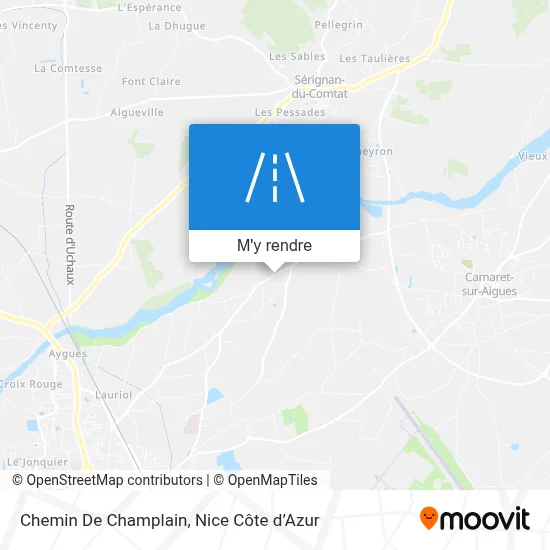 Chemin De Champlain plan