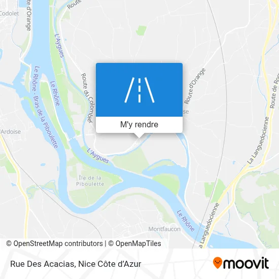 Rue Des Acacias plan
