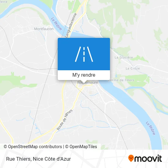 Rue Thiers plan