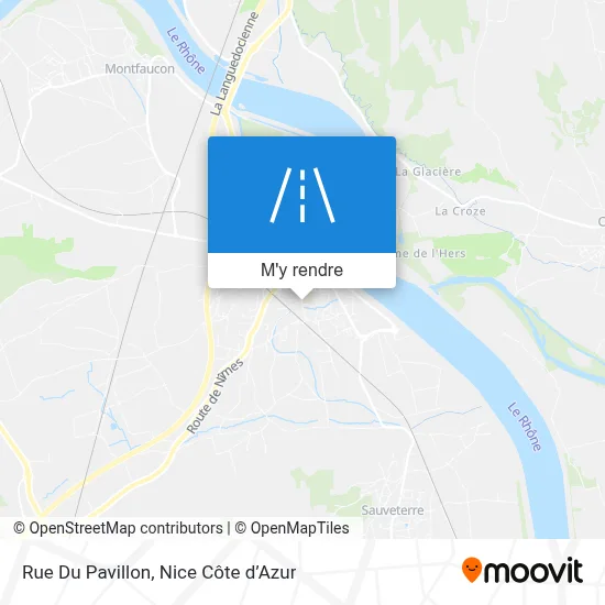Rue Du Pavillon plan