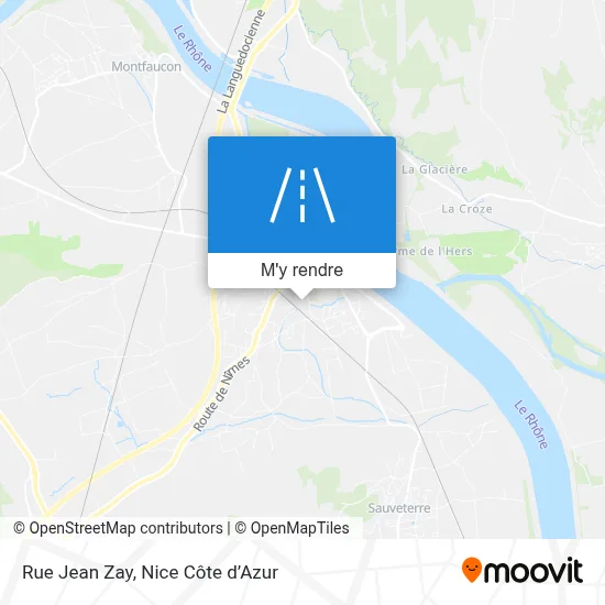 Rue Jean Zay plan
