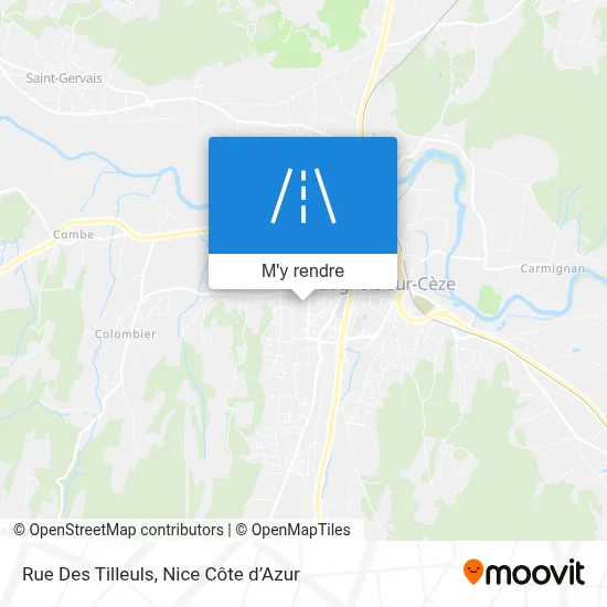 Rue Des Tilleuls plan
