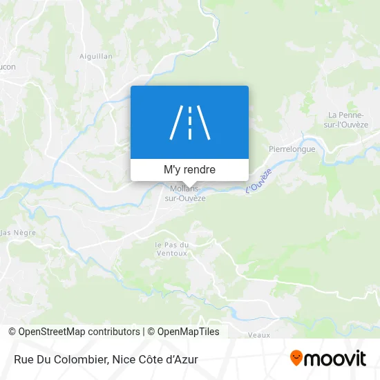 Rue Du Colombier plan