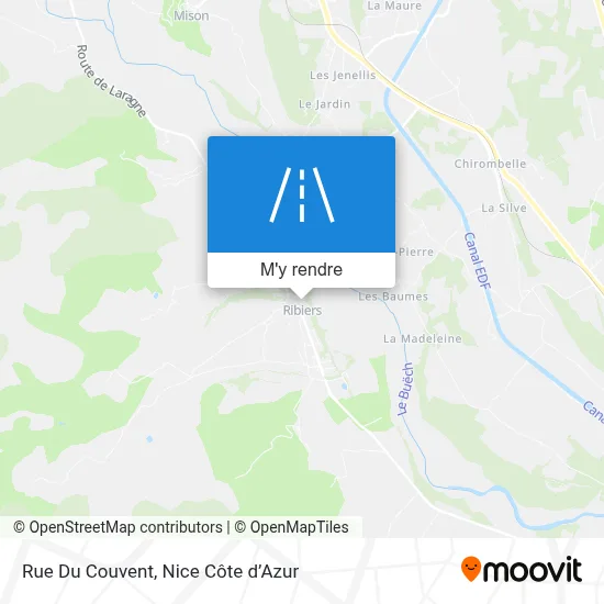 Rue Du Couvent plan