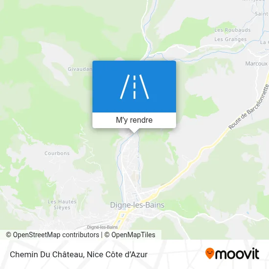 Chemin Du Château plan