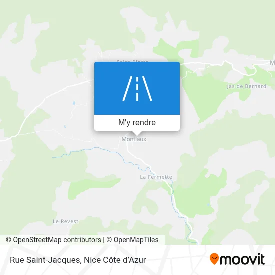 Rue Saint-Jacques plan