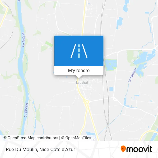 Rue Du Moulin plan