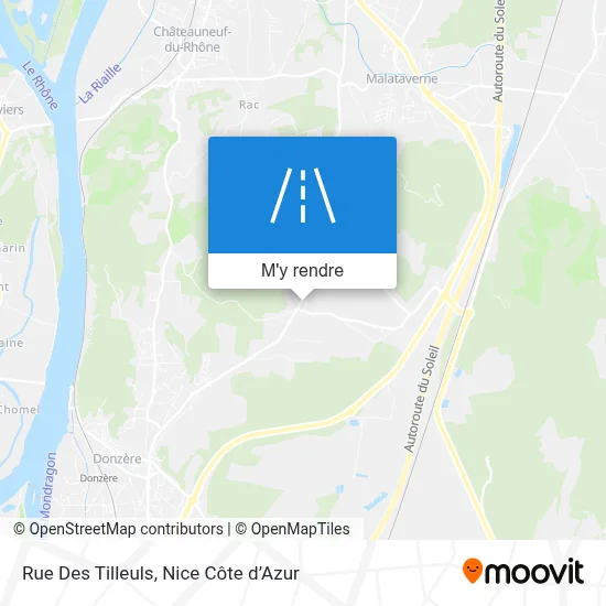 Rue Des Tilleuls plan