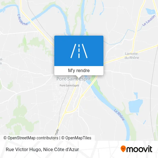 Rue Victor Hugo plan