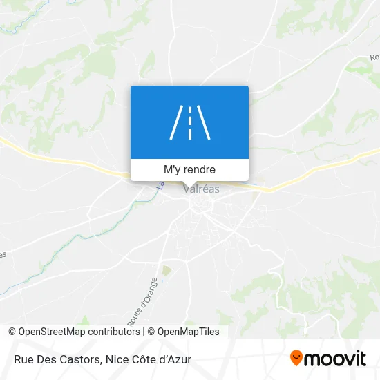 Rue Des Castors plan