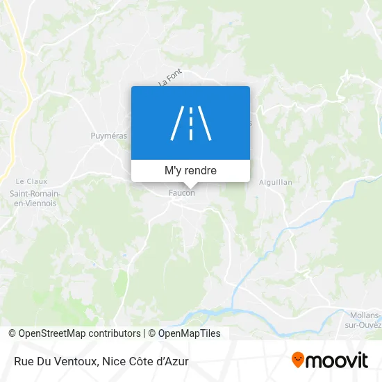 Rue Du Ventoux plan