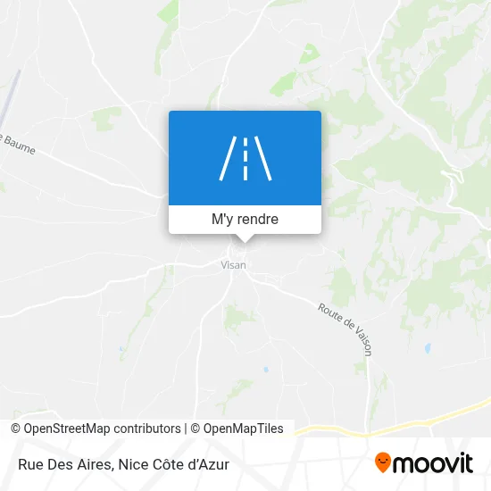 Rue Des Aires plan