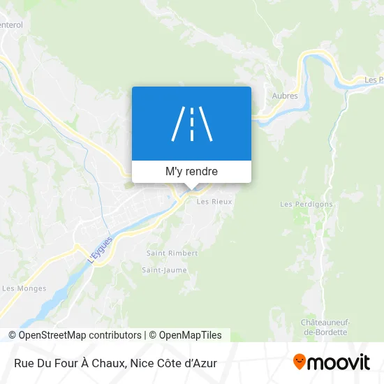 Rue Du Four À Chaux plan