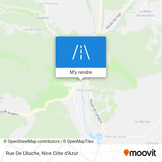 Rue De L'Auche plan
