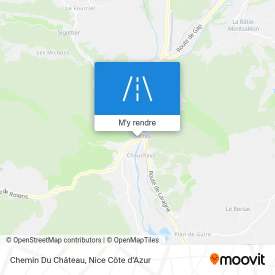 Chemin Du Château plan