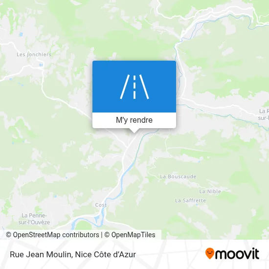 Rue Jean Moulin plan