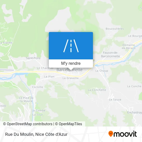 Rue Du Moulin plan