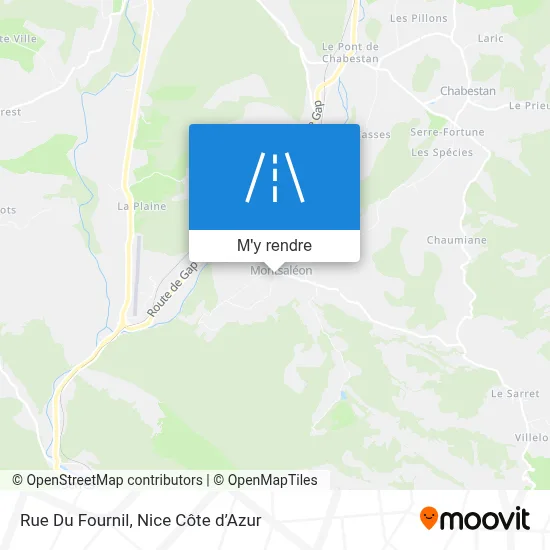 Rue Du Fournil plan